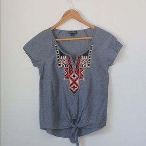 Lucky Brand Tribal Top Sz: XS